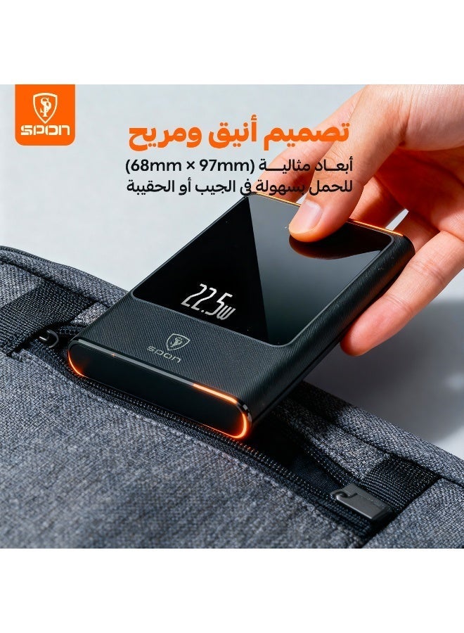 سبون باور بانك بشاشه بسعة 10000 وبقوة 22.5 واط - Image 4